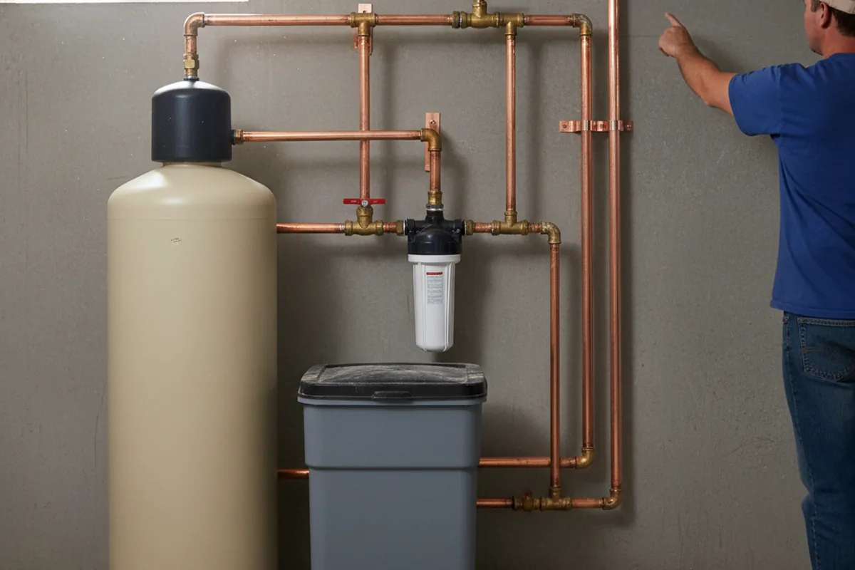 Whole-house water treatment system installed in Divernon
